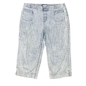 Westbound Wide Leg Capri Jeans Size 18